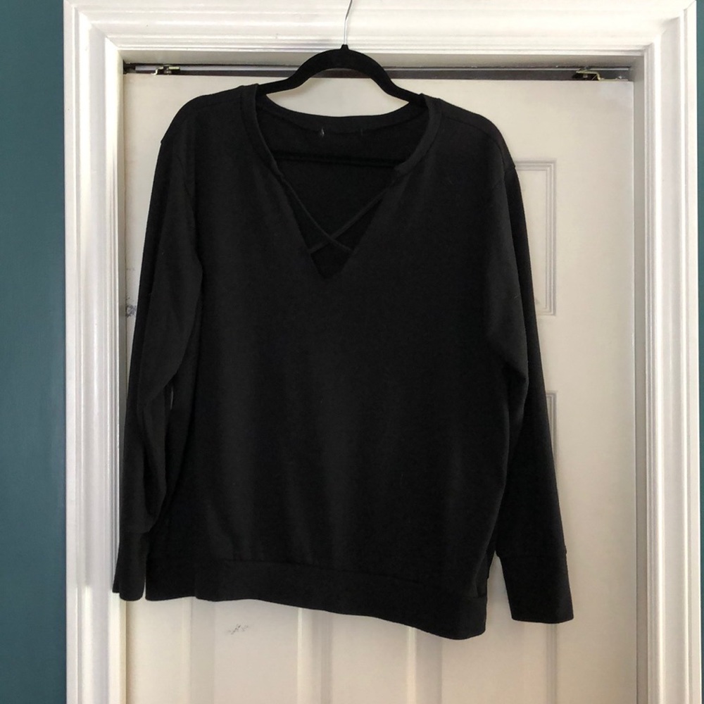 Sweatshirt with detail front
